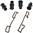 18K1019X Gold Series Brake Hardware Kit - Direct Fit, Kit