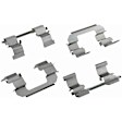 18K1687X Gold Series Brake Hardware Kit - Direct Fit, Kit