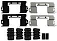 2011 Chevrolet Volt - DuraStop Series Brake Hardware Kit - Direct Fit, Kit