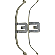 2011 Audi S4 - Gold Series Brake Hardware Kit - Direct Fit, Kit
