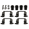 18K5940X Gold Series Brake Hardware Kit - Direct Fit, Kit