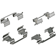 18K888X Gold Series Brake Hardware Kit - Direct Fit, Kit