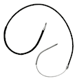 18P1587 Parking Brake Cable DuraStop Series