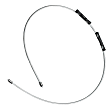 1983 Chevrolet P30 - Parking Brake Cable, 6.2L 8Cyl, GM Brake Code JB7, JB, JD7