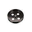 19258552 Power Steering Pump Pulley - Black, Steel, Direct Fit, Sold individually