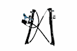 19301981 Rear, Driver Side GM Original Equipment Series Power Window Regulator, Without Motor