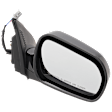 Passenger Side Mirror, Power Adjust, Manual Folding, Non-Heated, Paintable, No Signal Light, No Memory, No Puddle Light, No Auto-Dimming, No Blind Spot Feature