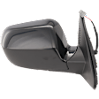 Passenger Side Mirror, Power Adjust, Manual Folding, Non-Heated, Paintable, No Signal Light, No Memory, No Puddle Light, No Auto-Dimming, No Blind Spot Feature
