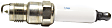 1 Spark Plug, Sold Individually, RapidFire Performance Platinum Series