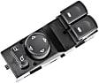 20794872 Driver Side GM Original Equipment Series Window Switch Black 4 Buttons