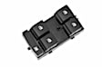 20917577 Front, Driver Side GM Original Equipment Series Window Switch Black 5 Buttons