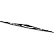22703508 Front, Driver Side GM Original Equipment Series Wiper Blade, Framed 23.62 in.