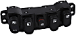 22722502 GM Original Equipment Series Window Switch Black 5 Buttons