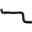 22748M Heater Hose - Black, Rubber, Direct Fit, Sold Individually