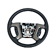 22947799 Steering Wheel - Ebony, Direct Fit, Sold individually