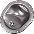 22951487 Differential Cover - Silver, Steel, Direct Fit, Sold Individually