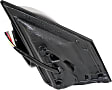 Driver Side Mirror, Power, Manual Folding, Heated, Paintable, In-housing Signal Light, With memory, No Puddle Light, Auto-Dimming, and Blind Spot Feature, For Models Without Power Liftgate