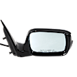 2007-2009 Acura MDX - Passenger Side Mirror, Power, Manual Folding, Heated, Paintable, In-housing Signal Light, With memory, No Puddle Light, Auto-Dim, and Blind Spot Feature, For Models Without Power Liftgate