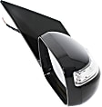 2007-2009 Acura MDX - Passenger Side Mirror, Power, Manual Folding, Heated, Paintable, In-housing Signal Light, With memory, No Puddle Light, Auto-Dim, and Blind Spot Feature, For Models Without Power Liftgate