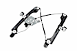 23257824 Front, Driver Side GM Original Equipment Series Power Window Regulator, With Motor