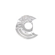 23377439 Front, Driver Side Brake Dust Shields Silver, Steel, OE Replacement Series