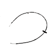 23494625 Parking Brake Cable