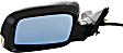 Driver Side Mirror, Power, Manual Folding, Heated, Paintable, In-housing Signal Light, With memory, No Puddle Light, No Auto-Dimming, No Blind Spot Feature