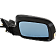Passenger Side Mirror, Power, Manual Folding, Heated, Paintable, In-housing Signal Light, With memory, No Puddle Light, No Auto-Dimming, No Blind Spot Feature