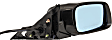 Passenger Side Mirror, Power, Manual Folding, Heated, Paintable, In-housing Signal Light, With memory, No Puddle Light, No Auto-Dimming, No Blind Spot Feature