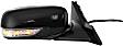 Passenger Side Mirror, Power, Manual Folding, Heated, Paintable, In-housing Signal Light, With memory, No Puddle Light, No Auto-Dimming, No Blind Spot Feature