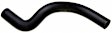 2010 Volkswagen Routan - Radiator Hose, Upper, GAS, Rubber, 4.0L 6Cyl, Professional Series