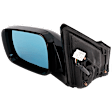 Driver Side Mirror, Power, Manual Folding, Heated, Paintable, In-housing Signal Light, With memory, No Puddle Light, No Auto-Dimming, No Blind Spot Feature, Base Model
