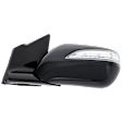 Driver Side Mirror, Power, Manual Folding, Heated, Paintable, In-housing Signal Light, With memory, No Puddle Light, No Auto-Dimming, No Blind Spot Feature, Base Model