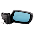 2012 Acura MDX - Passenger Side Mirror, Power Adjust, Heated, Paintable, Manual Folding, In-housing Signal Light, No Blind Spot Feature, With Memory, No Puddle Light, No Auto-Dimming