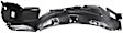 1991-1995 Acura Legend -  Front, Driver Side Fender Liner, Sedan