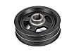25190821 GM Original Equipment Series Crankshaft Pulley - Black, Steel, Direct Fit, Sold Individually