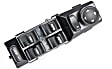 2000 Buick LeSabre - Front, Driver Side Window Switch, Black, 7 Buttons, GM Original Equipment Series