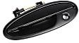25699151 Front, Driver Side Black Exterior Door Handle, With Key Hole, OE Replacement Series