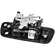 25801998 Tailgate Handle, Gray Plastic and Steel Without Key Hole