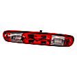 2012 GMC Sierra 3500 HD - Clear & Red Lens Third Brake Light, 2-Door Except TS9, Cab & Chassis
