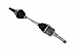 25989508 Front, Driver Side Axle Shaft, FWD, 2.4L, 4Cyl, GM Original Equipment Series, New