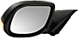 Driver Side Mirror, Power, Manual Folding, Heated, Paintable, In-housing Signal Light, No Memory, No Puddle Light, No Auto-Dimming, No Blind Spot Feature