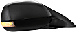 2009-2014 Acura TSX - Passenger Side Mirror, Power, Manual Folding, Heated, Paintable, In-housing Signal Light, With memory, No Puddle Light, No Auto-Dimming, No Blind Spot Feature