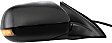 2009-2014 Acura TSX - Passenger Side Mirror, Power, Manual Folding, Heated, Paintable, In-housing Signal Light, With memory, No Puddle Light, No Auto-Dimming, No Blind Spot Feature