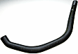 1972 Pontiac Catalina - Radiator Hose Upper, Car, USA Built Vehicle, Rubber, 8 Cyl 5.7L, Professional Series