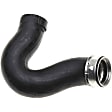 26267 Intercooler Hose - Black, Rubber, Direct Fit, Sold Individually