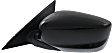 2013-2017 Acura ILX - Driver Side Mirror, Power, Manual Folding, Heated, Paintable, No Signal Light, No Memory, No Puddle Light, No Auto-Dimming, No Blind Spot Feature