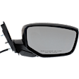 2014 Acura ILX - Passenger Side Mirror, Power Adjust, Heated, Paintable, Manual Folding, No Signal Light, No Blind Spot Feature, No Memory, No Puddle Light, No Auto-Dimming