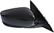 2014 Acura ILX - Passenger Side Mirror, Power Adjust, Heated, Paintable, Manual Folding, No Signal Light, No Blind Spot Feature, No Memory, No Puddle Light, No Auto-Dimming