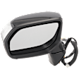 2011 Acura RDX - Driver Side Mirror, Power Adjust, Heated, Paintable, Manual Folding, In-housing Signal Light, No Blind Spot Feature, With Memory, No Puddle Light, No Auto-Dimming